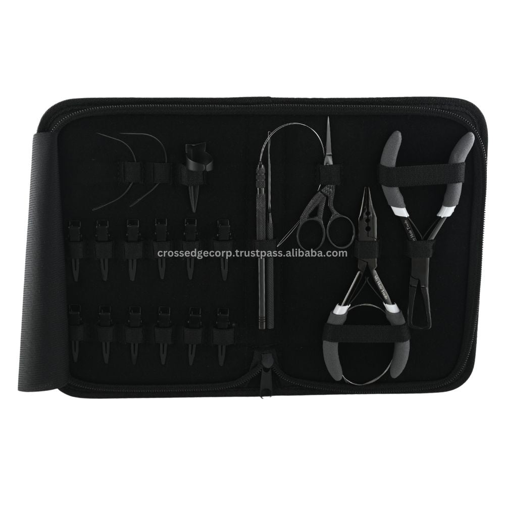 Hair extension tools including | 3 Hole Micro Beads & Nano Rings Plier | Micro Beads Remover Pliers