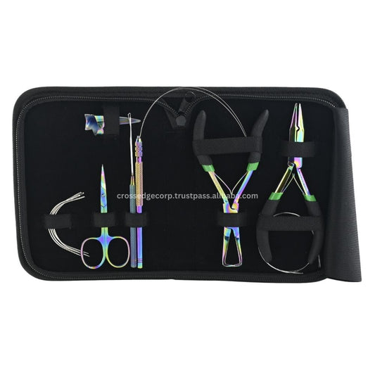 Hair extension tools including | Hair Extension Applicator Tools | Precision Hair Parting Tool