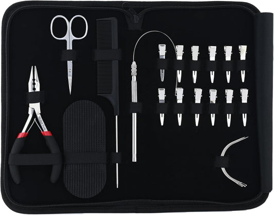 My Hair Tools Pro Hair Extension Tools Kit includes Nano Micro Beads Remover & Closer Plie