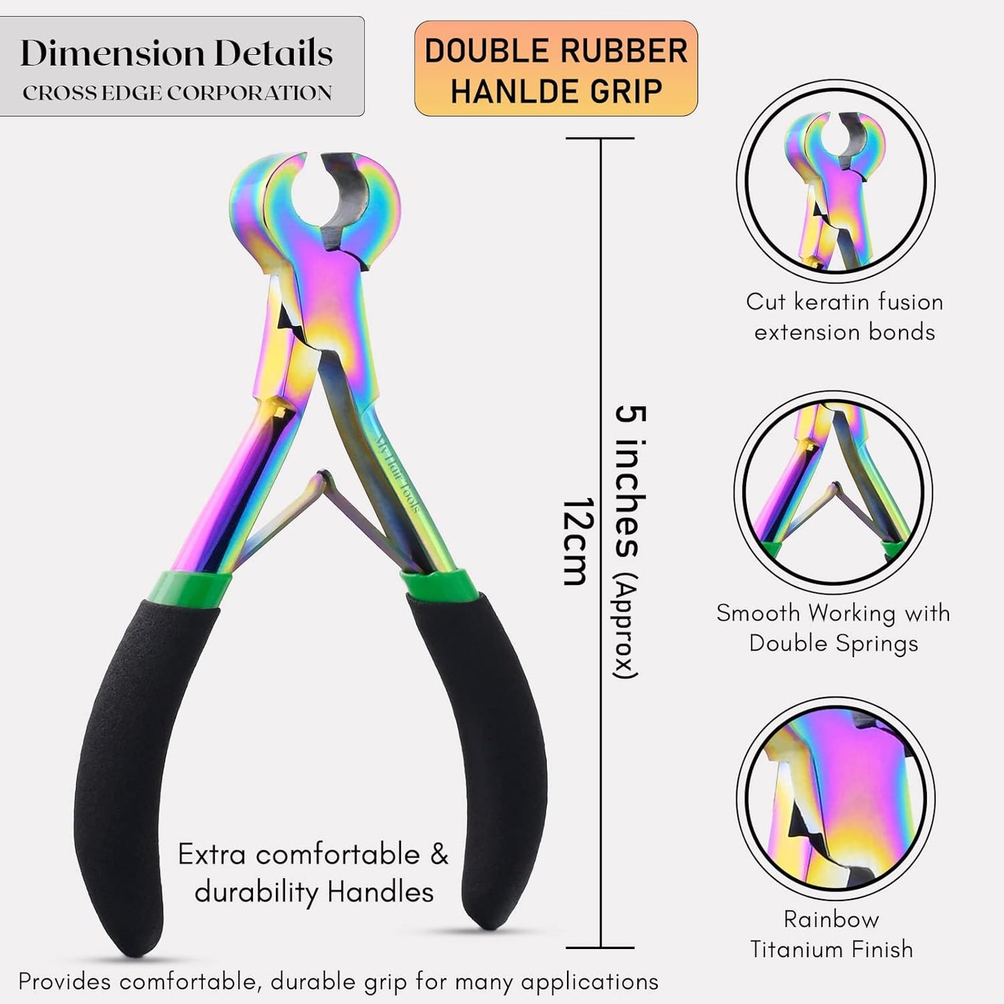 Innovative Keratin Bond Cutter Used to cut the bonds of Keratin Hair Extensions tool